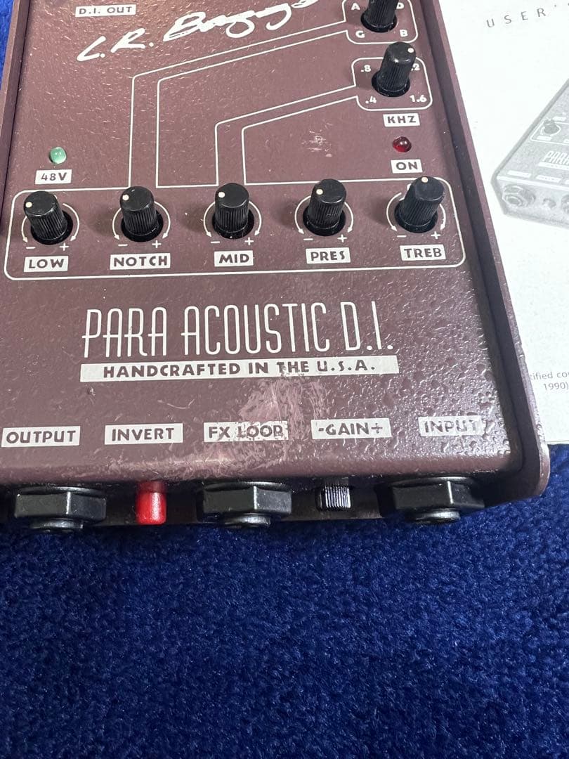 l.r.Baggs社製 PARA ACOUSTIC D.I.