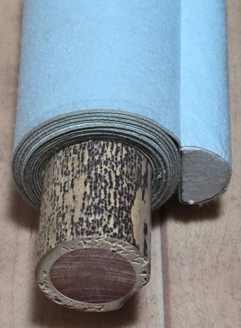 【残月(白蔵主)図】息水 746 掛け軸 肉筆 妖怪 共箱