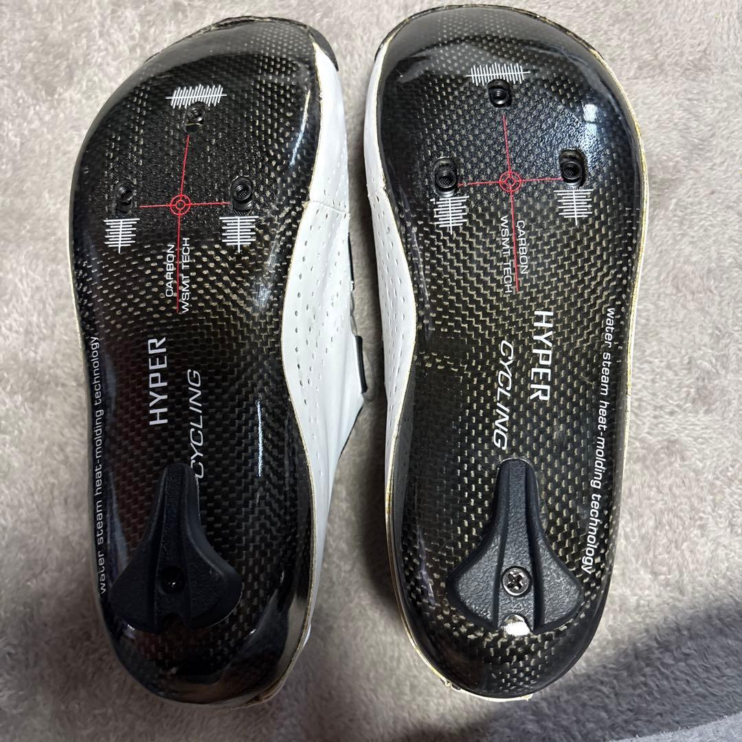 HYPER サイクリングシューズ 38 ホワイト未使用