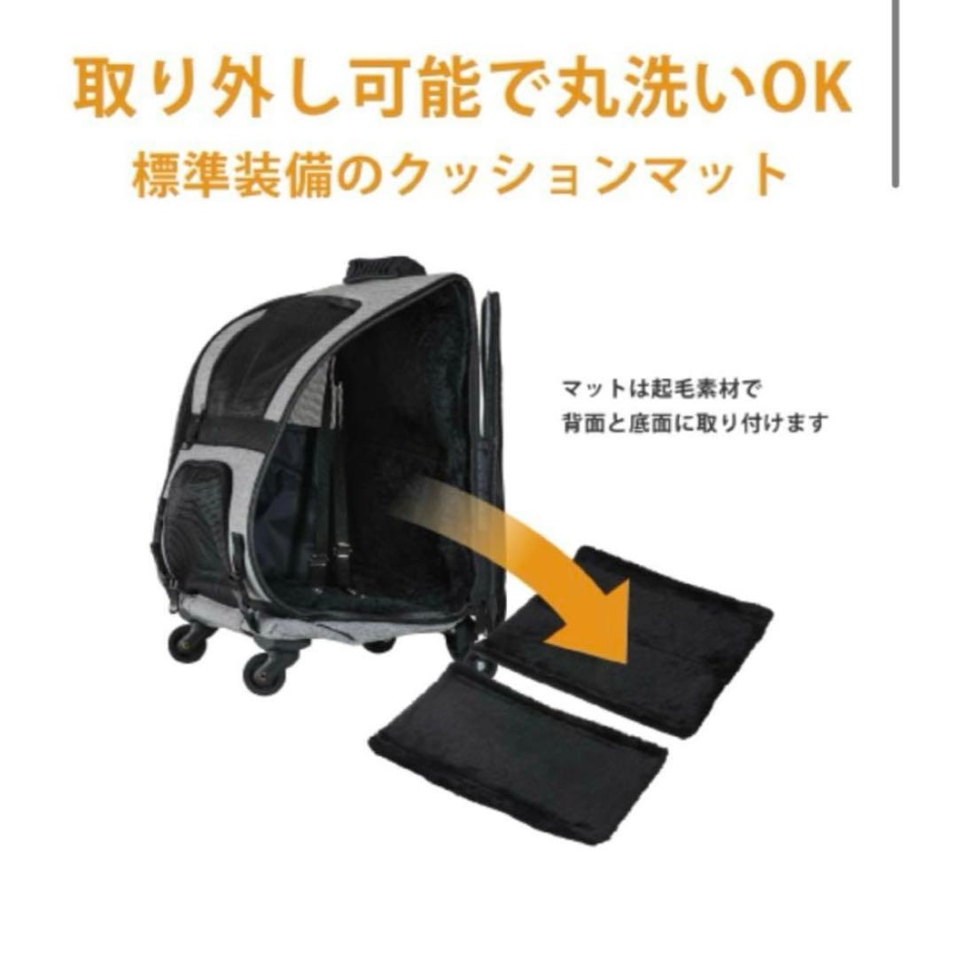 【美品】AIRBUGGY FITT ペットキャリー グレー