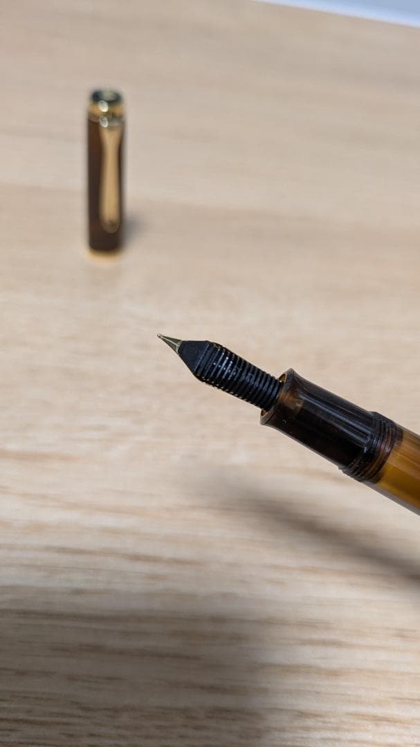 ペリカンM200　EF　スモーキークォーツ