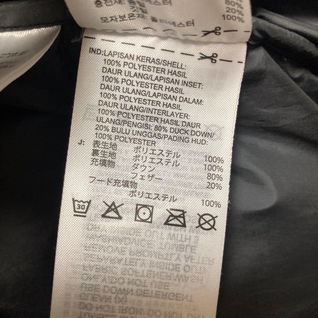 美品　S ベンチコート　アディダス　ダウン　フェザー