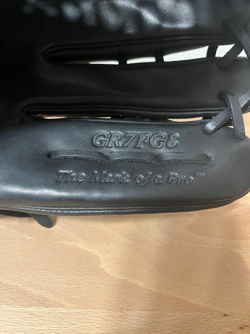 【にゃん】Rawlings 軟式グローブ 黒