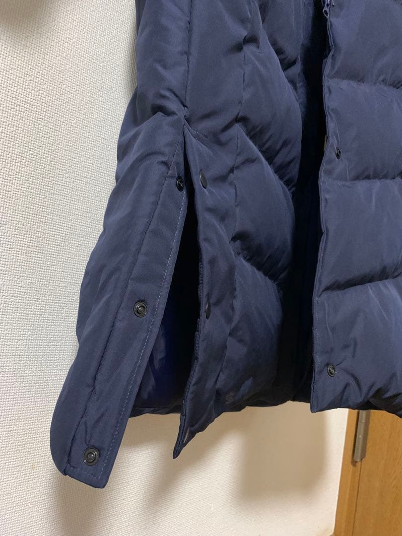 【レディース美品】Mizuno ネイビー ダウンベンチコート XL