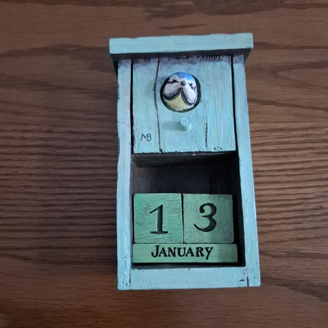 万年カレンダー　アメリカ製　アンティーク