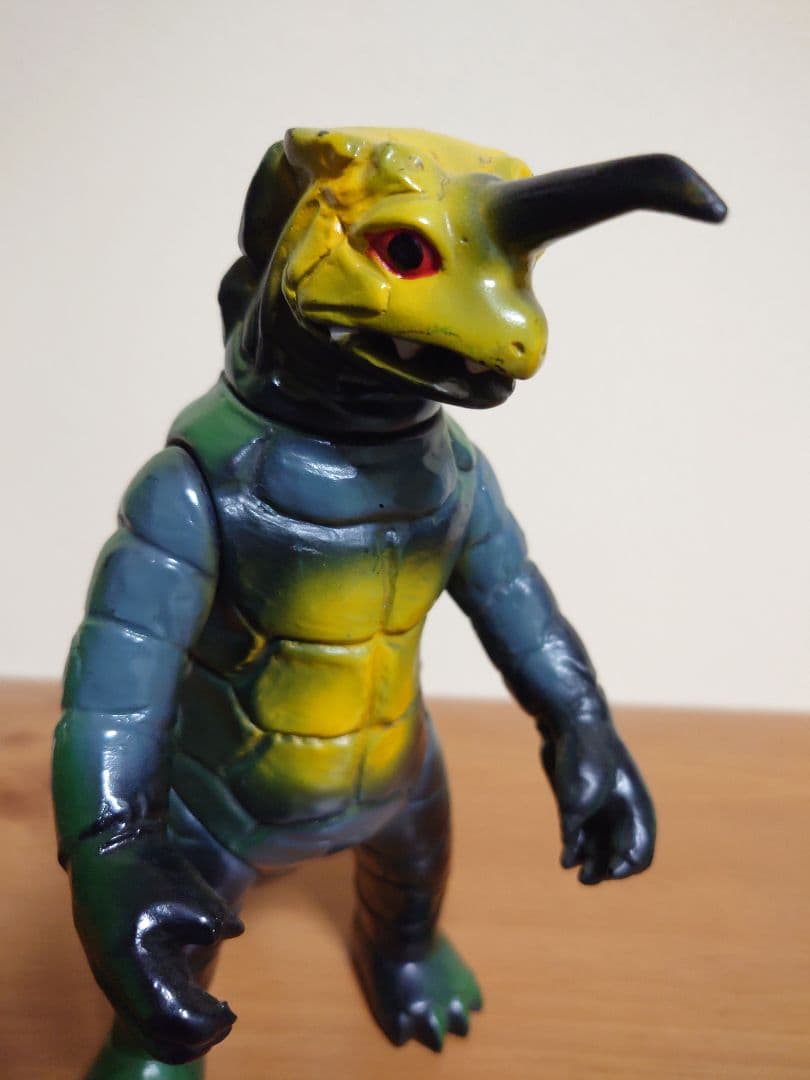 【当時もの】アーク　ソフビ　ワイリー星人　シルバー仮面ジャイアント