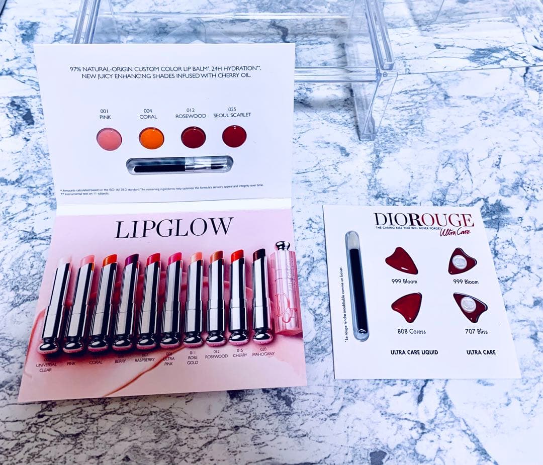 ディオールDiorピンクポーチセット！人気リップ&香水・お試し化粧品な