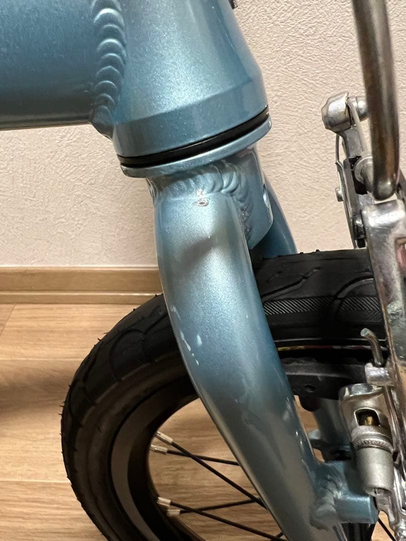 美品 三段変速14インチ折りたたみ自転車DAHON／FIAT 同型モデル