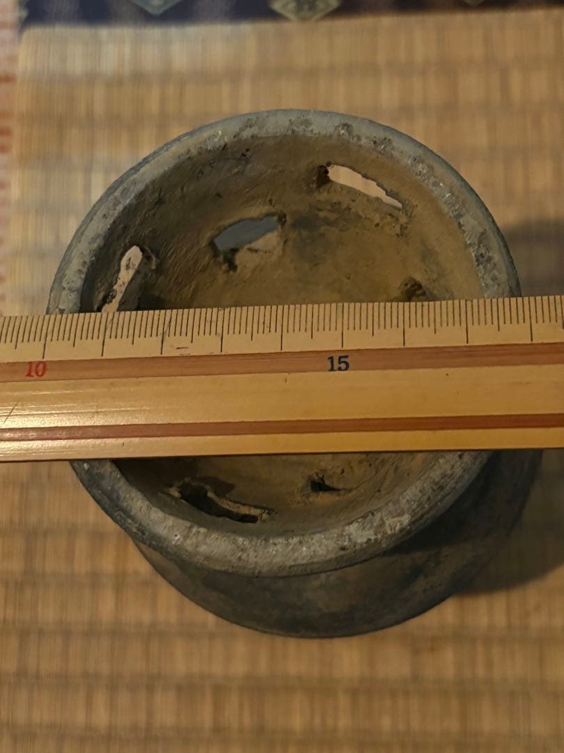 骨董　台付長頸壺　新羅土器　古代須恵器 朝鮮美術　古美術