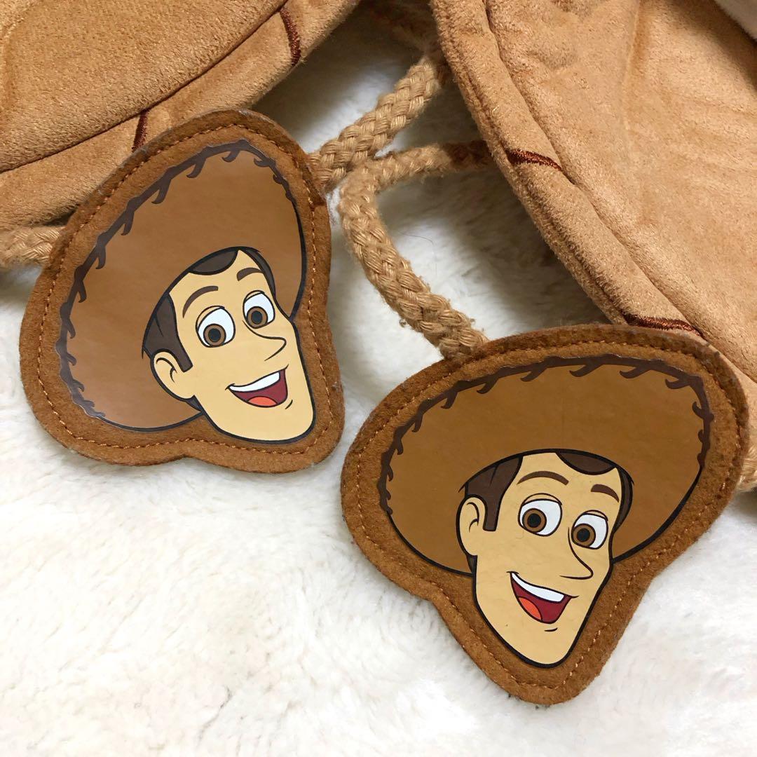 【美品】ディズニー　トイストーリー ウッディ ファンキャップ ハット 被り物