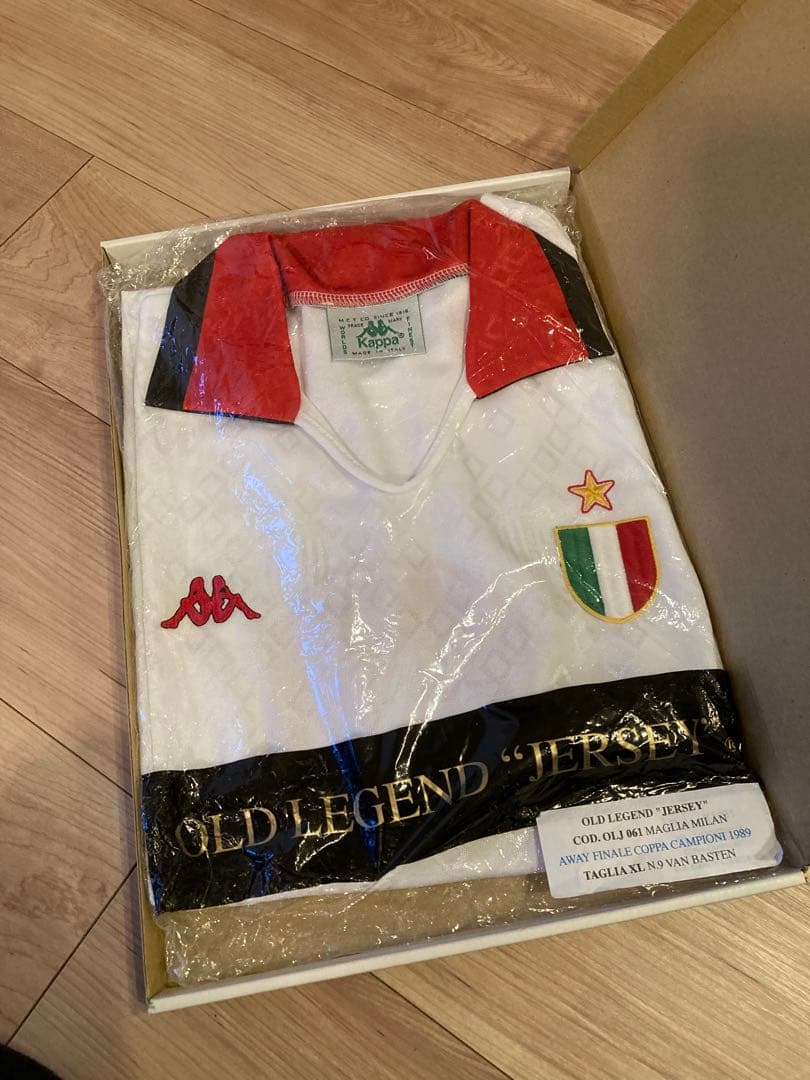 88/89 ACミラン ファンバステン イタリア製 チャンピオンズカップ決勝