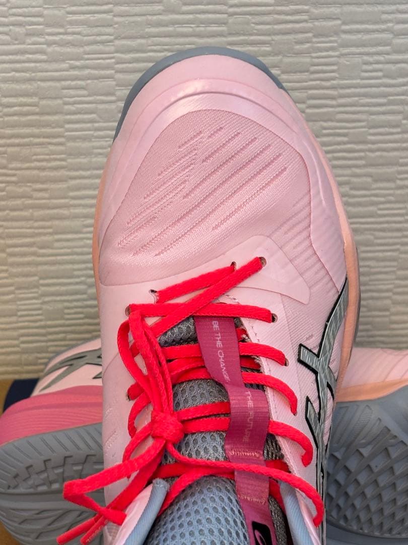 髙橋藍限定モデル‼️ASICS バレーボールシューズ ピンク最終値下げ‼️