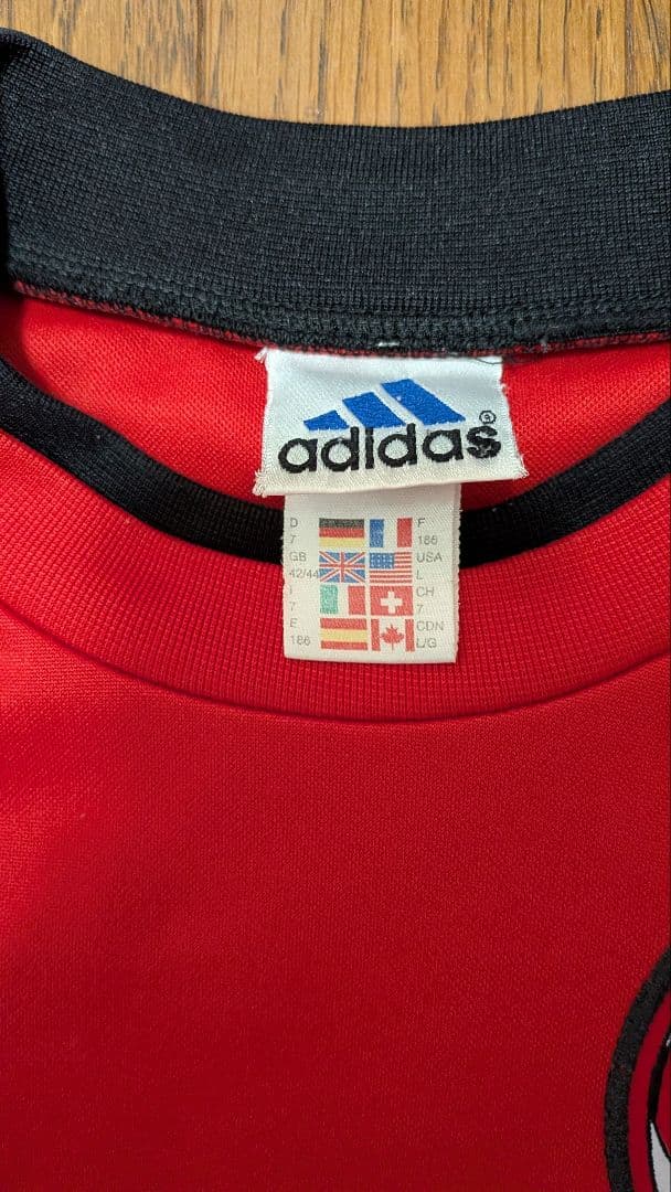 ACミラン　トレーニングトップ　スウェット　選手支給　USサイズL　デッドストッ