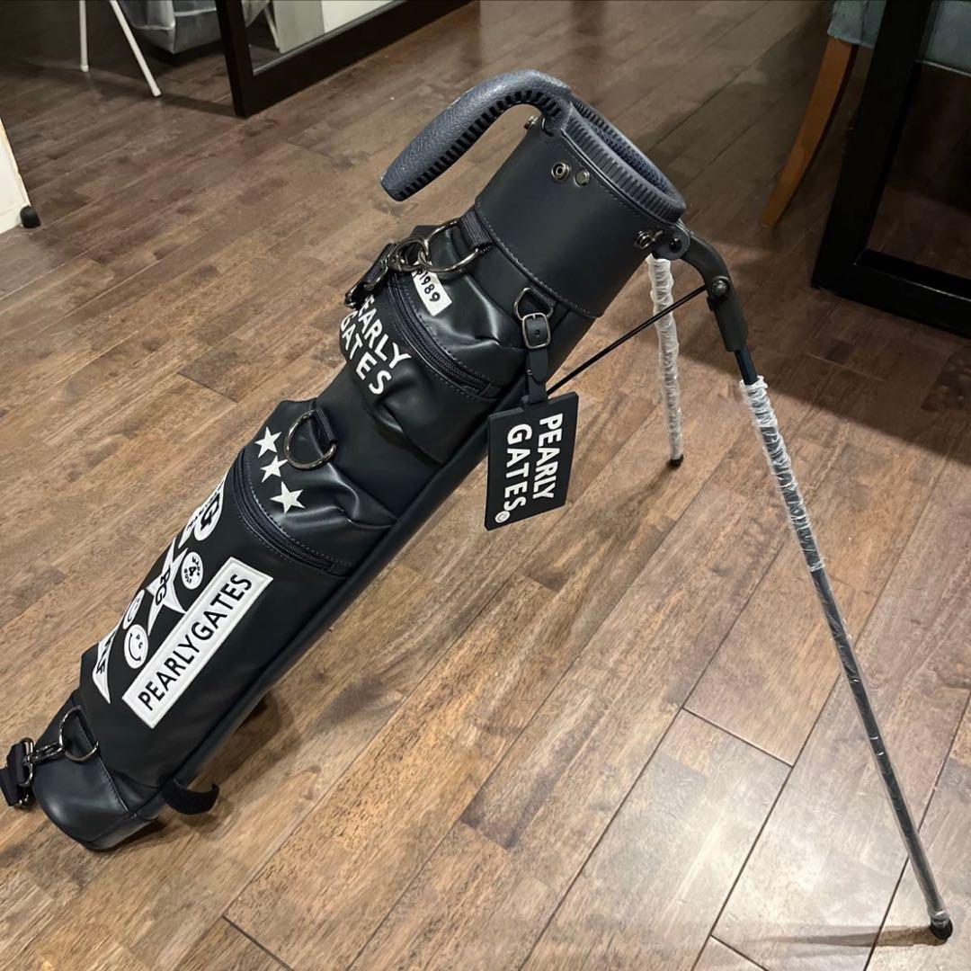 PEARLY GATES スタンドバッグ 89 ブラック