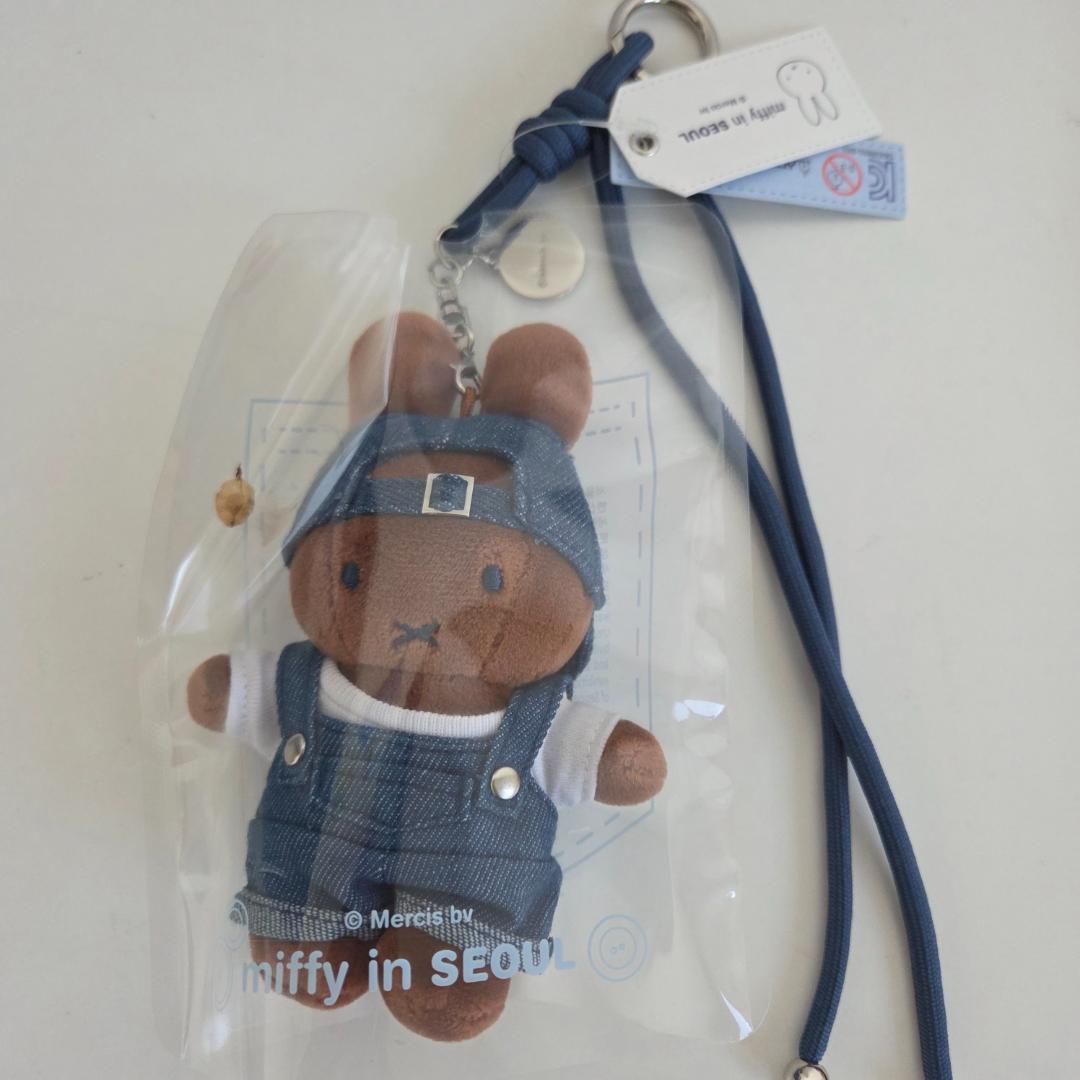 韓国限定 ソウル ソンス 聖水 ミッフィー デニムドール キーリング 3点セット