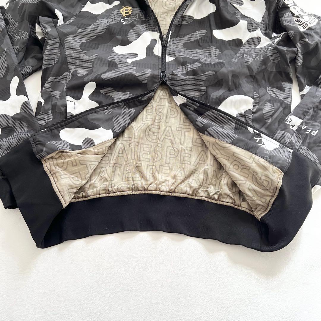 【美品✨カモフラ】パーリーゲイツ スニードジャック ブルゾン 蓄熱 L相当 総柄