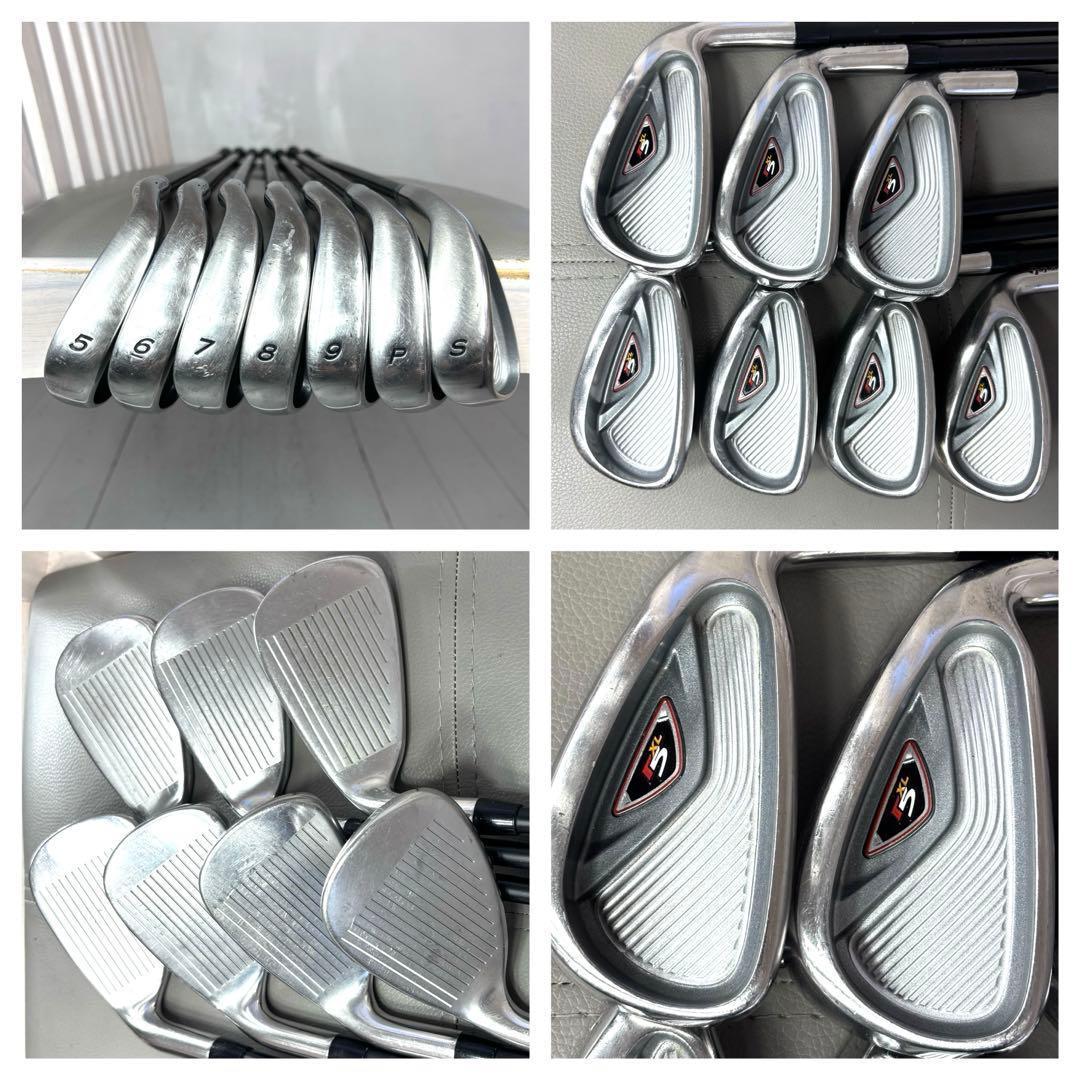 本格派 メンズゴルフクラブ 11本 フルセット テーラーメイド　アディダス