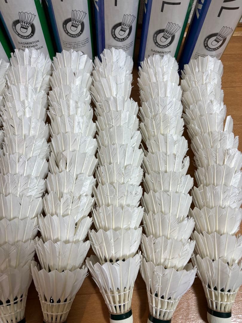 【高品質】中古バドミントンシャトル120球版