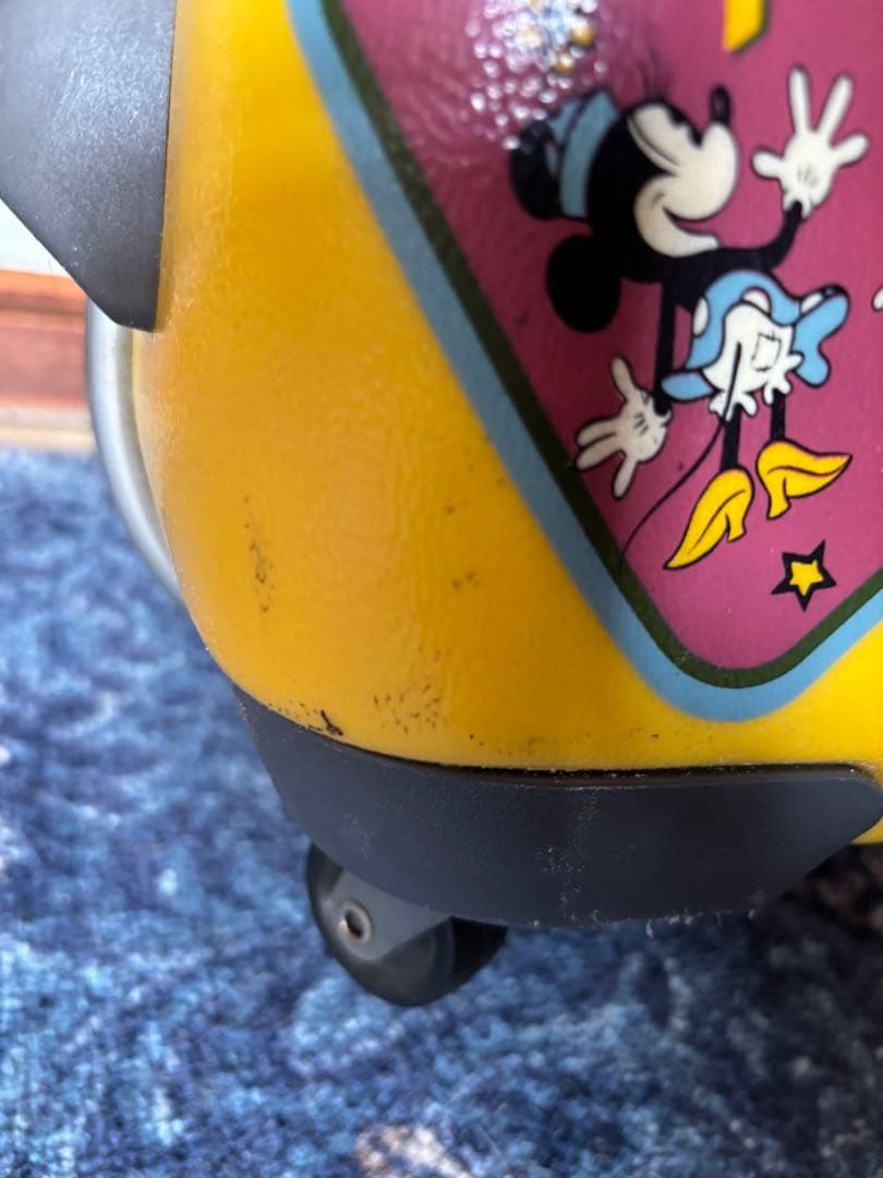 ミッキーマウス キャリーケース イエロー