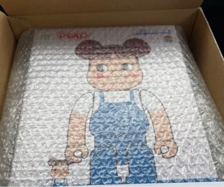 BE@RBRICK ペコちゃん 400% 100%