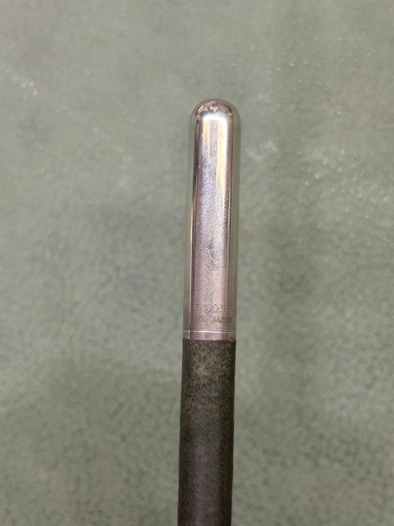 プラス　クレッセント　スターリングシルバー　925 革軸