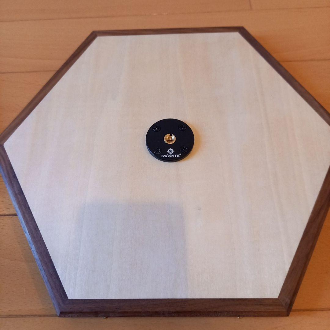 三脚テーブル天板　天然無垢　ウォルナット２枚セットソフトデニム専用袋付き