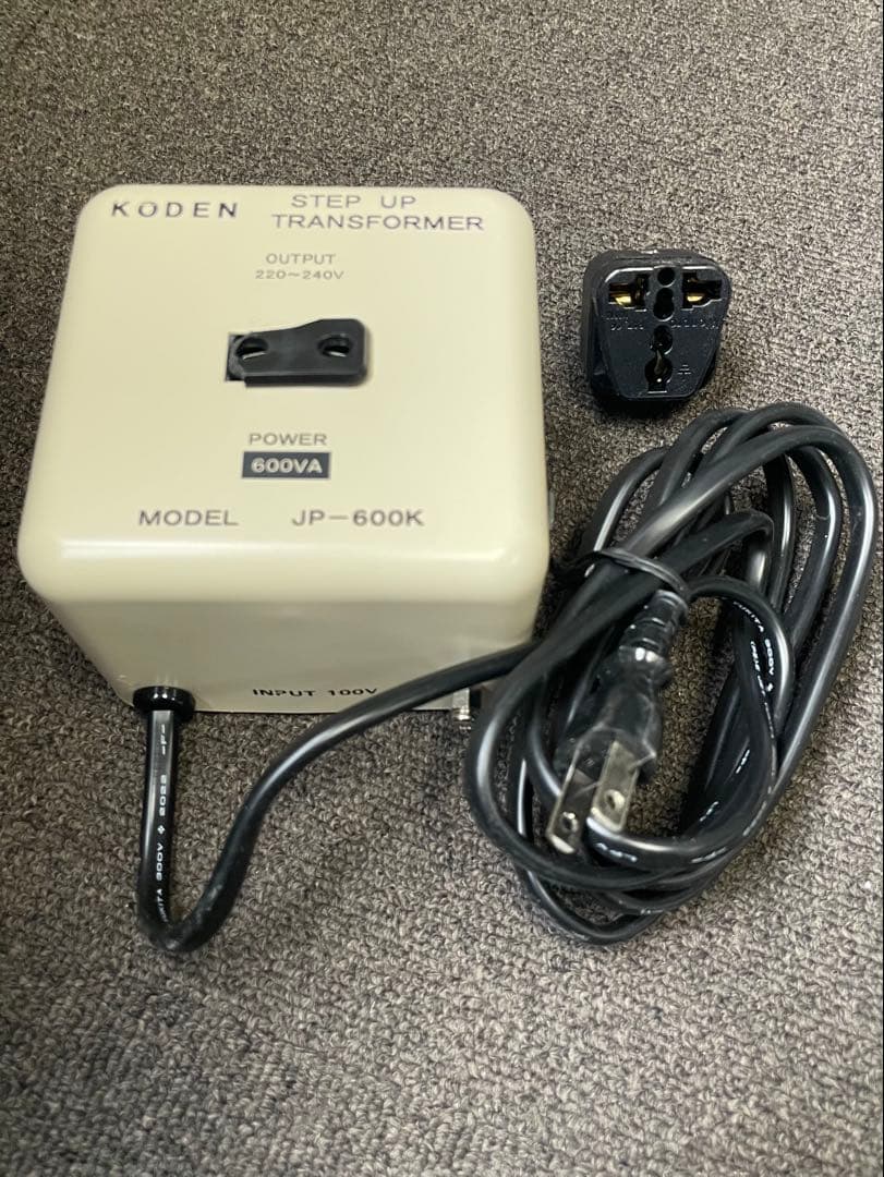 KODEN JP-600K 昇圧トランス 600VA