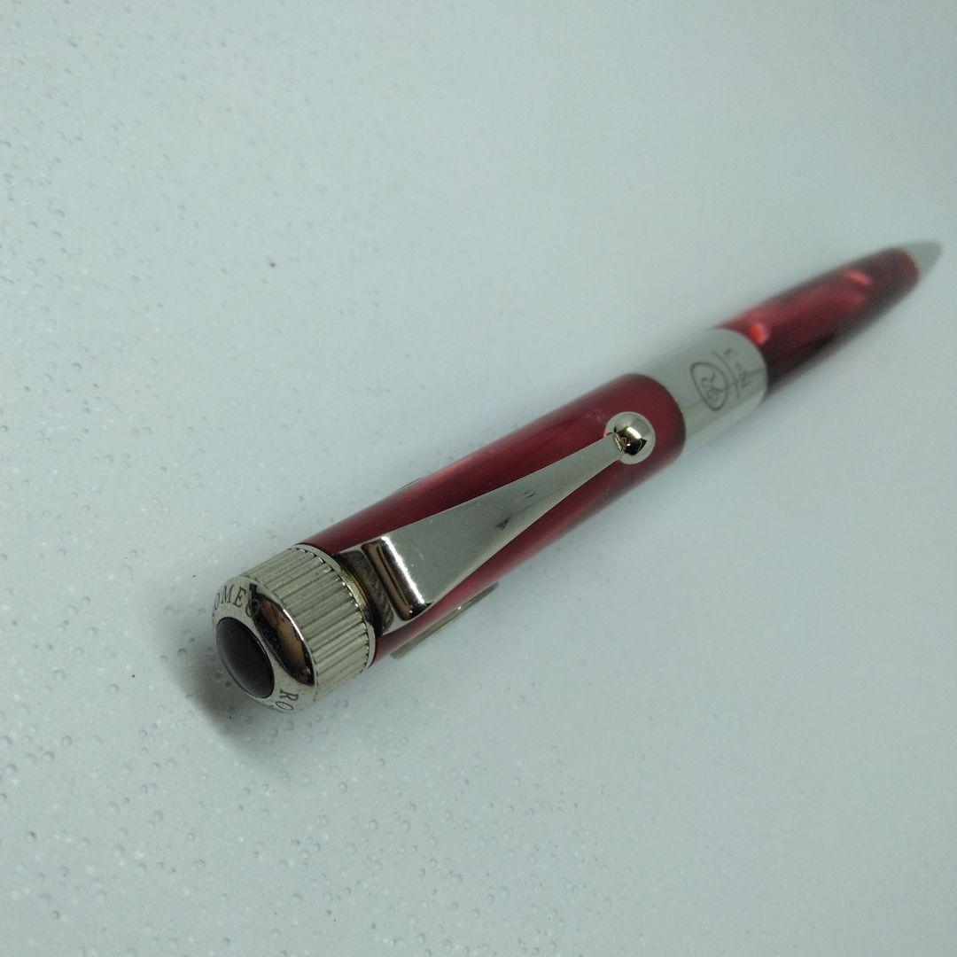 ROMEO　No.3　イタリアンレッド ボールペン 専用ケース付き