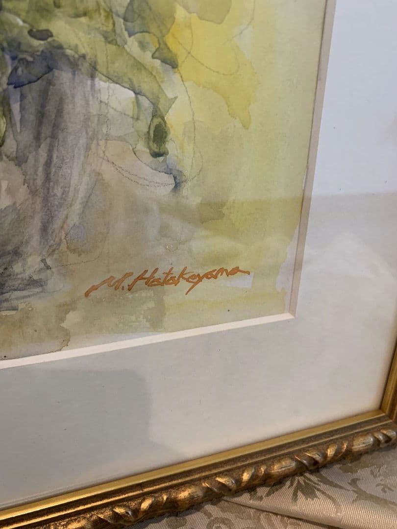 水彩画　ひまわり