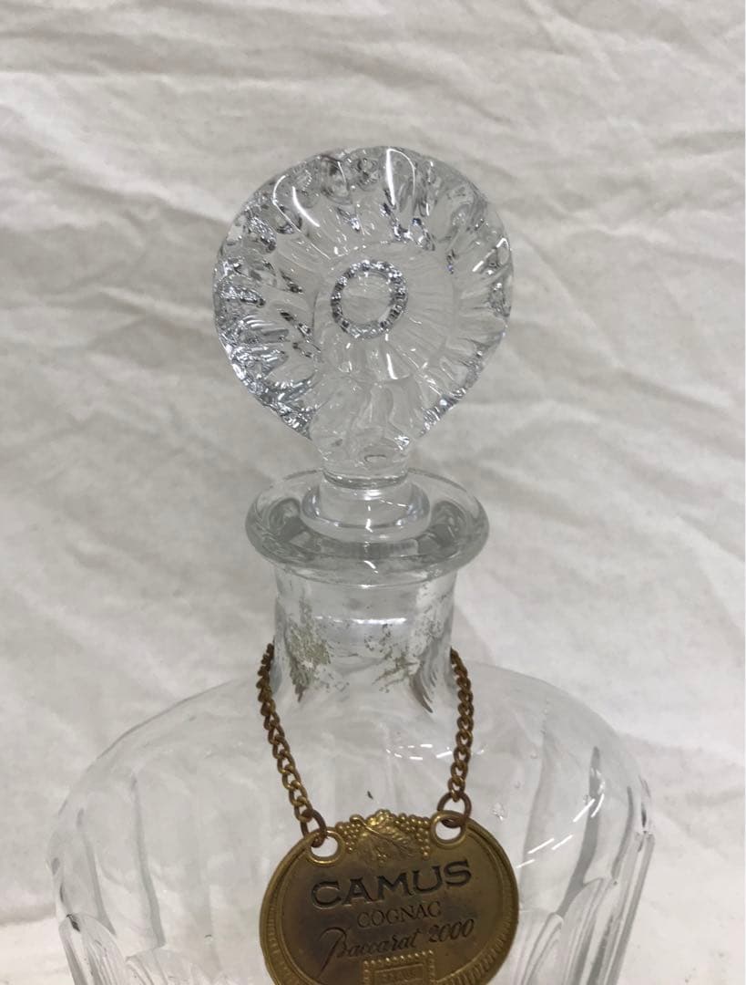 バカラ　ボトル　カミュ　空ボトル　バカラボトル