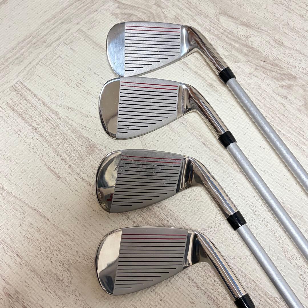 Afecto レディース ゴルフクラブセット レフティ 左用 8本 キャディ