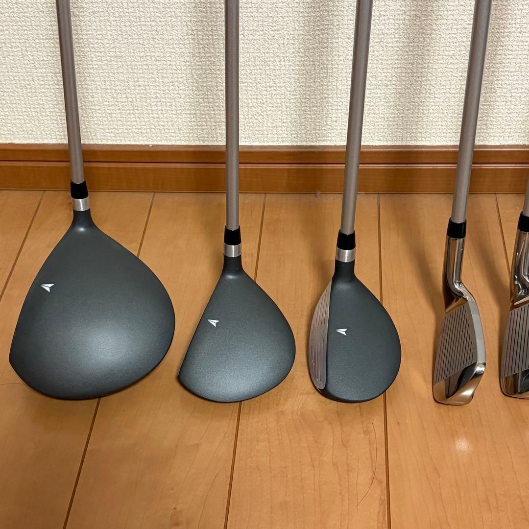 Afecto レディース ゴルフクラブセット レフティ 左用 8本 キャディ