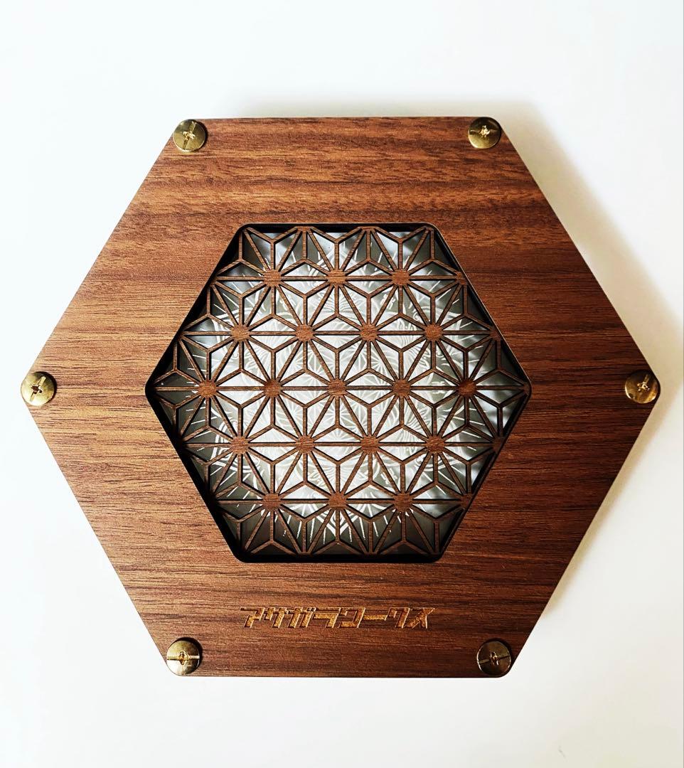 【希少！極美品！】asagara worksアサガラワークス LEDコースター