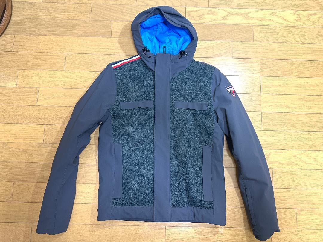 ROSSIGNOL ジャケット 灰 & パンツ 白　④