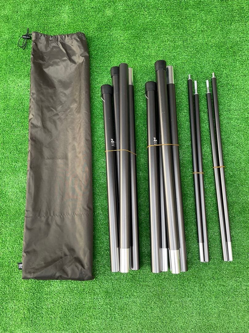 【美品】ZANE ARTS GIGI-2 ゼインアーツ ギギ2　テント4点セット