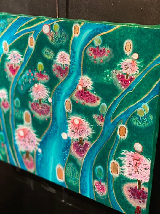 【アクリル画】商品名 小判伝説21記憶　新品