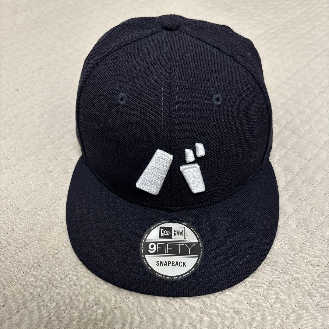 バナナマン　ライブグッズ　初期　バ帽　バCAP ネイビー