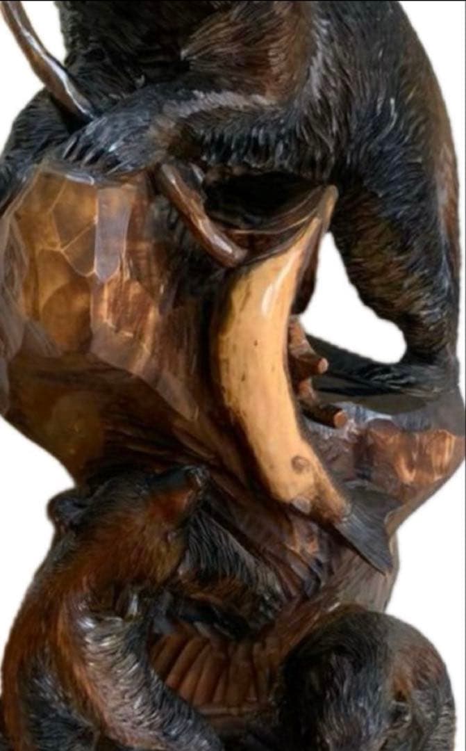 北海道民芸品　木彫りの熊