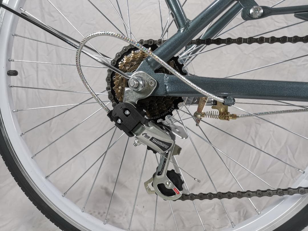 在庫処分超お得 新品KF24 自転車 シティサイクル シマノ製7段12