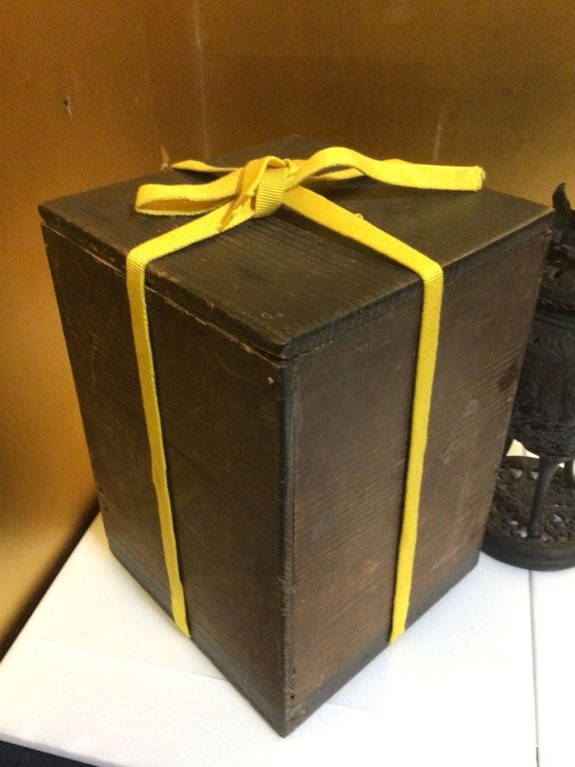 香炉 高さ約26センチ 時代木箱付き