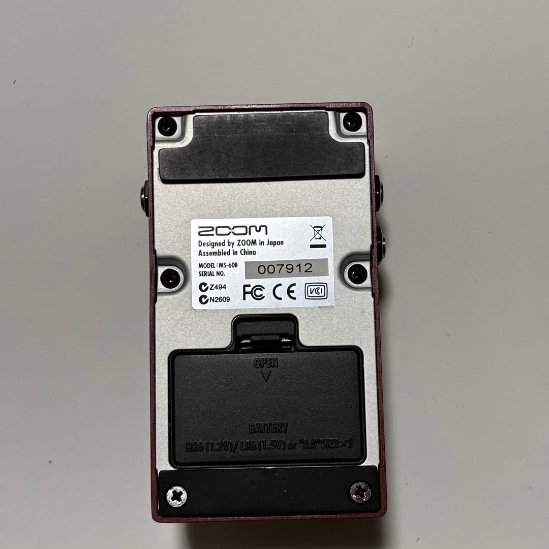 ベース ZOOM MS-60B MULTI STOMP for Bass