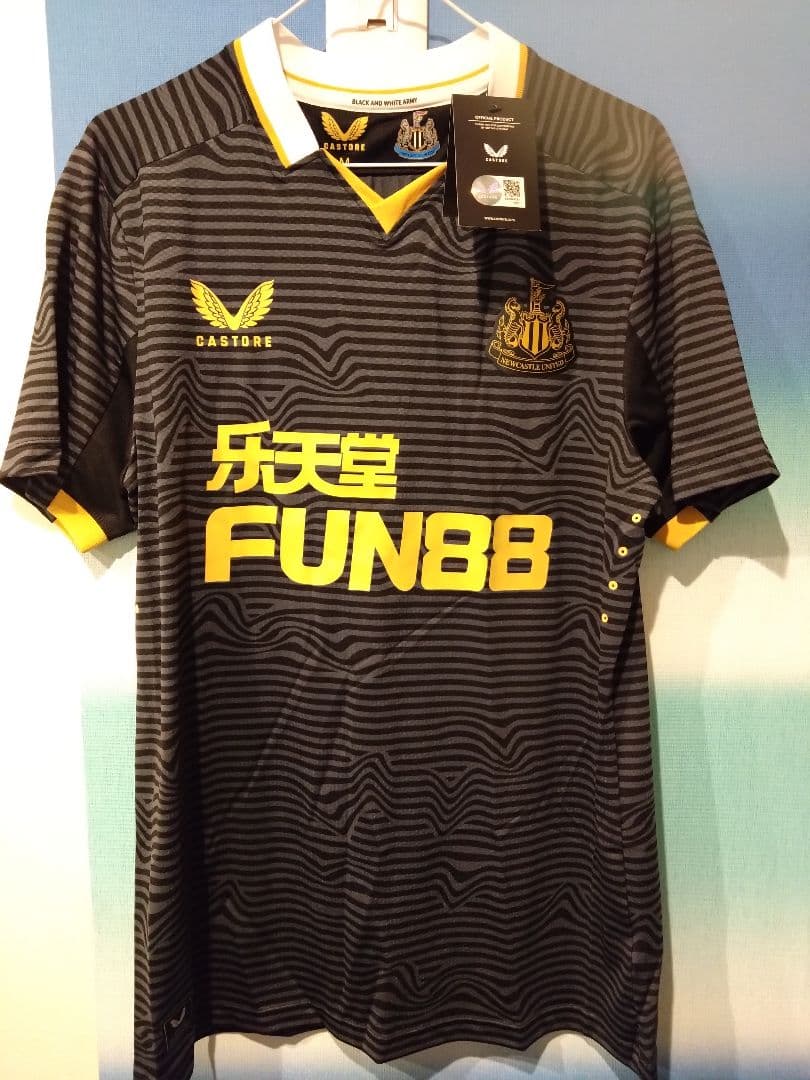 ニューキャッスル　選手用サードユニフォーム　新品タグ付き