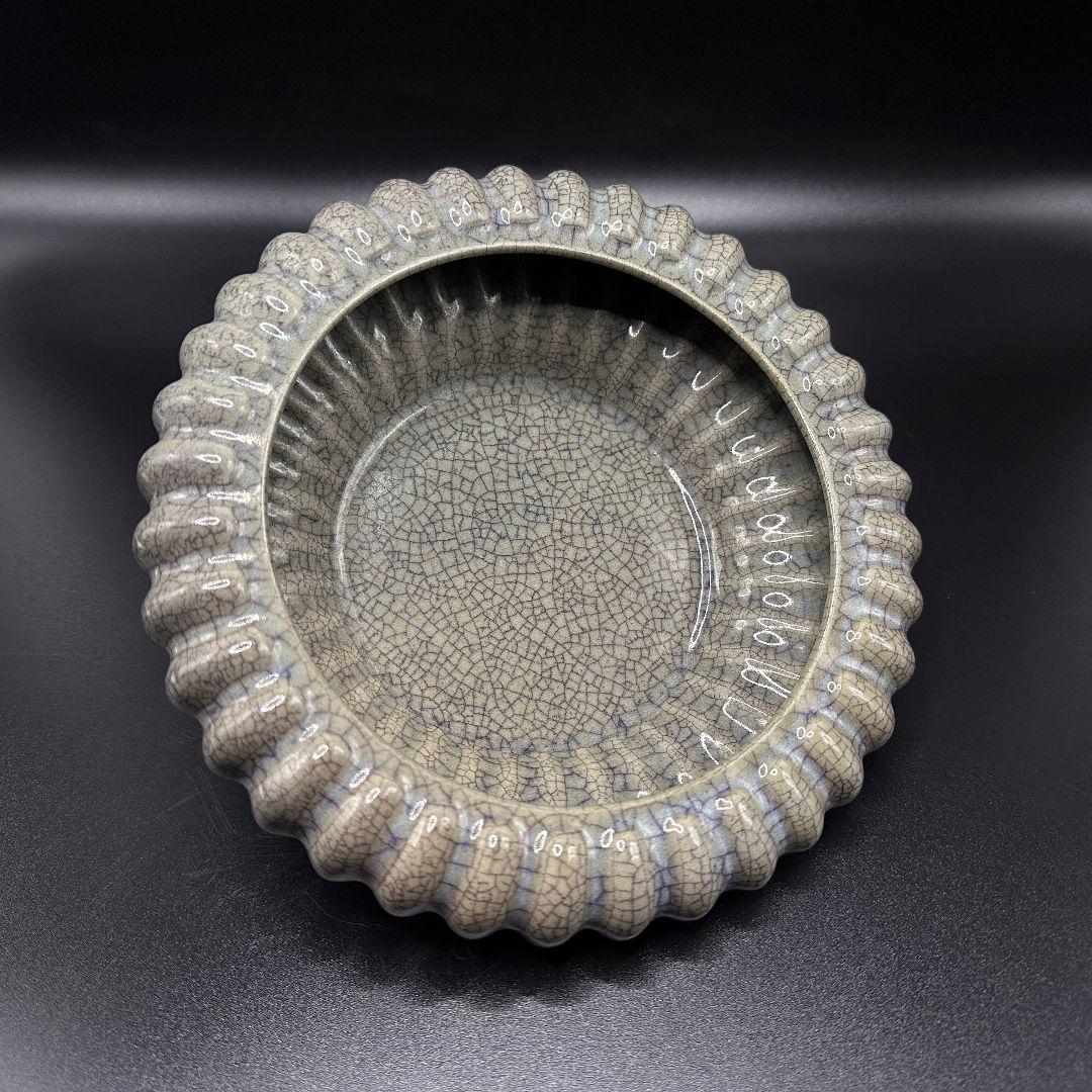 R116 五大名窯 磁器 文房筆洗香炉 アンティーク