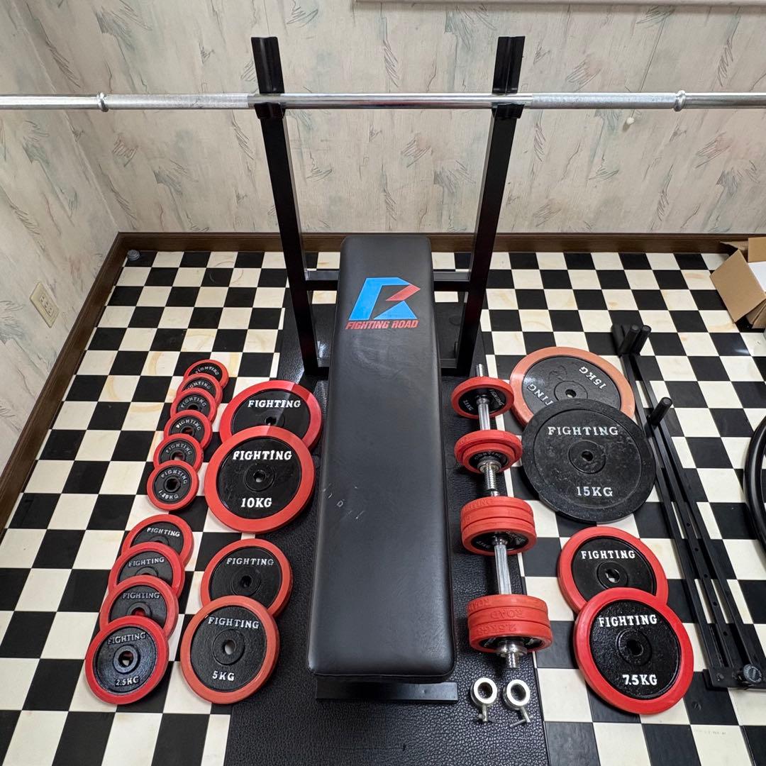 ファイティングロード　ベンチプレス　セット
