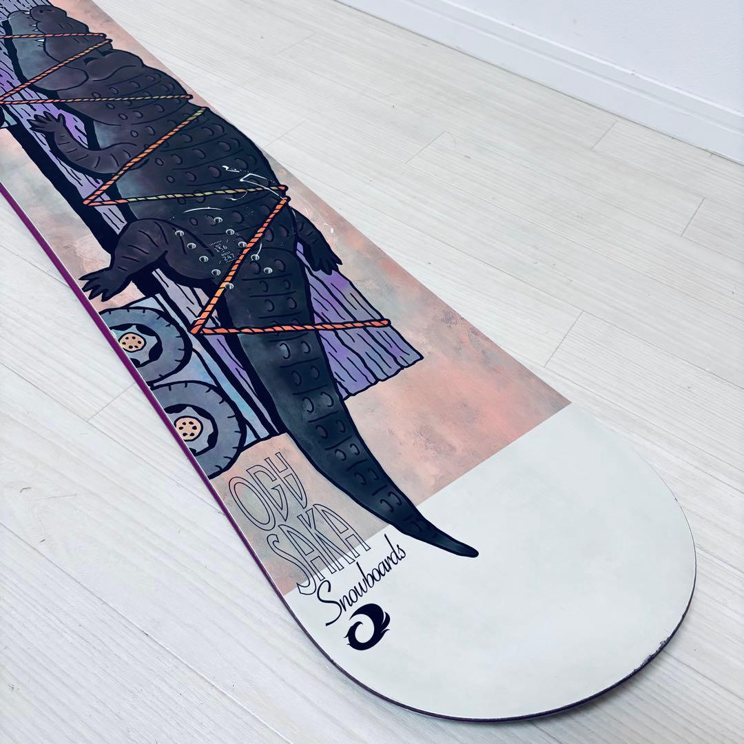 OGASAKA CT-IZ 156cm オガサカ スノーボード スノボ 板 ワニ