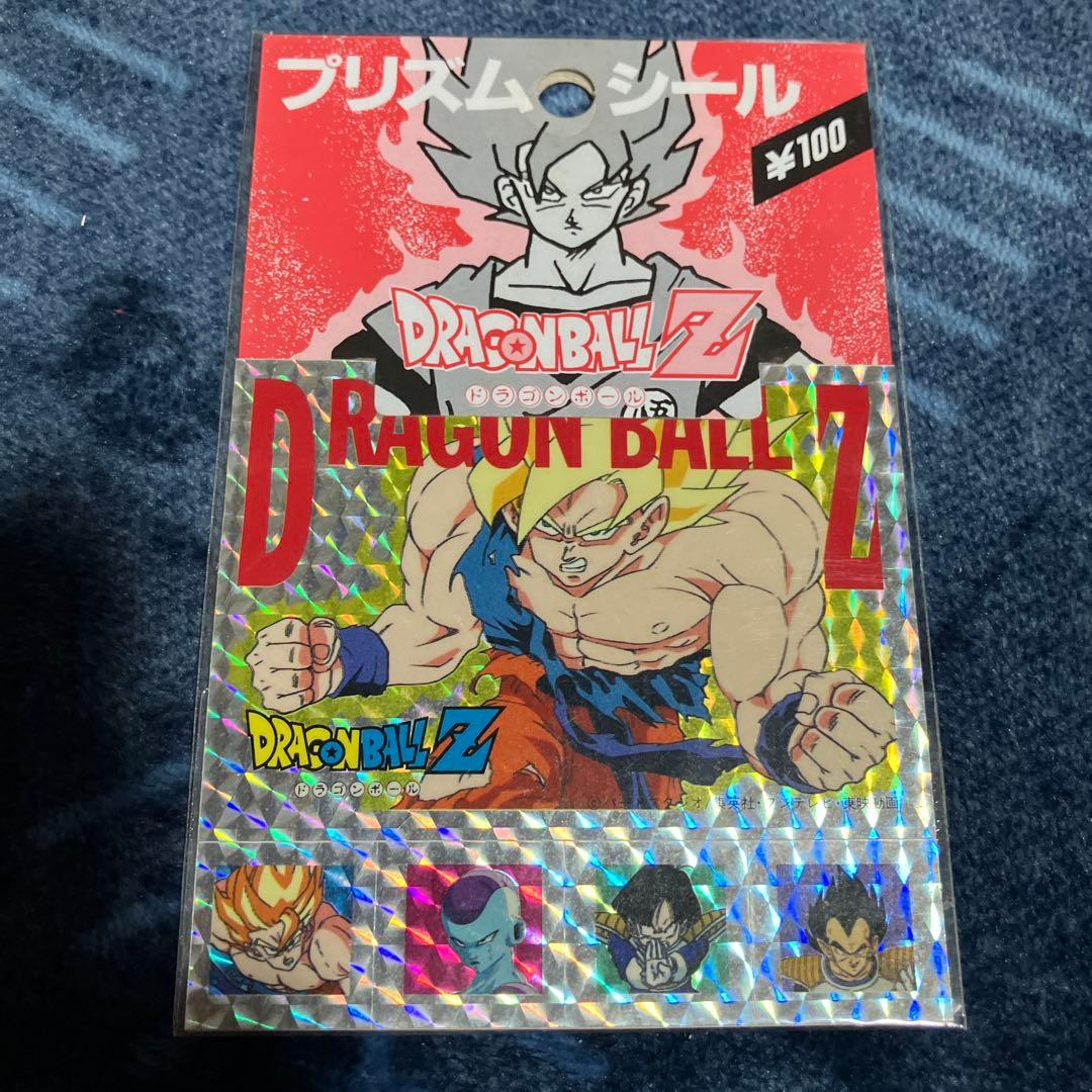 ドラゴンボールZ シール　ホログラムカード4種セット　ラスト