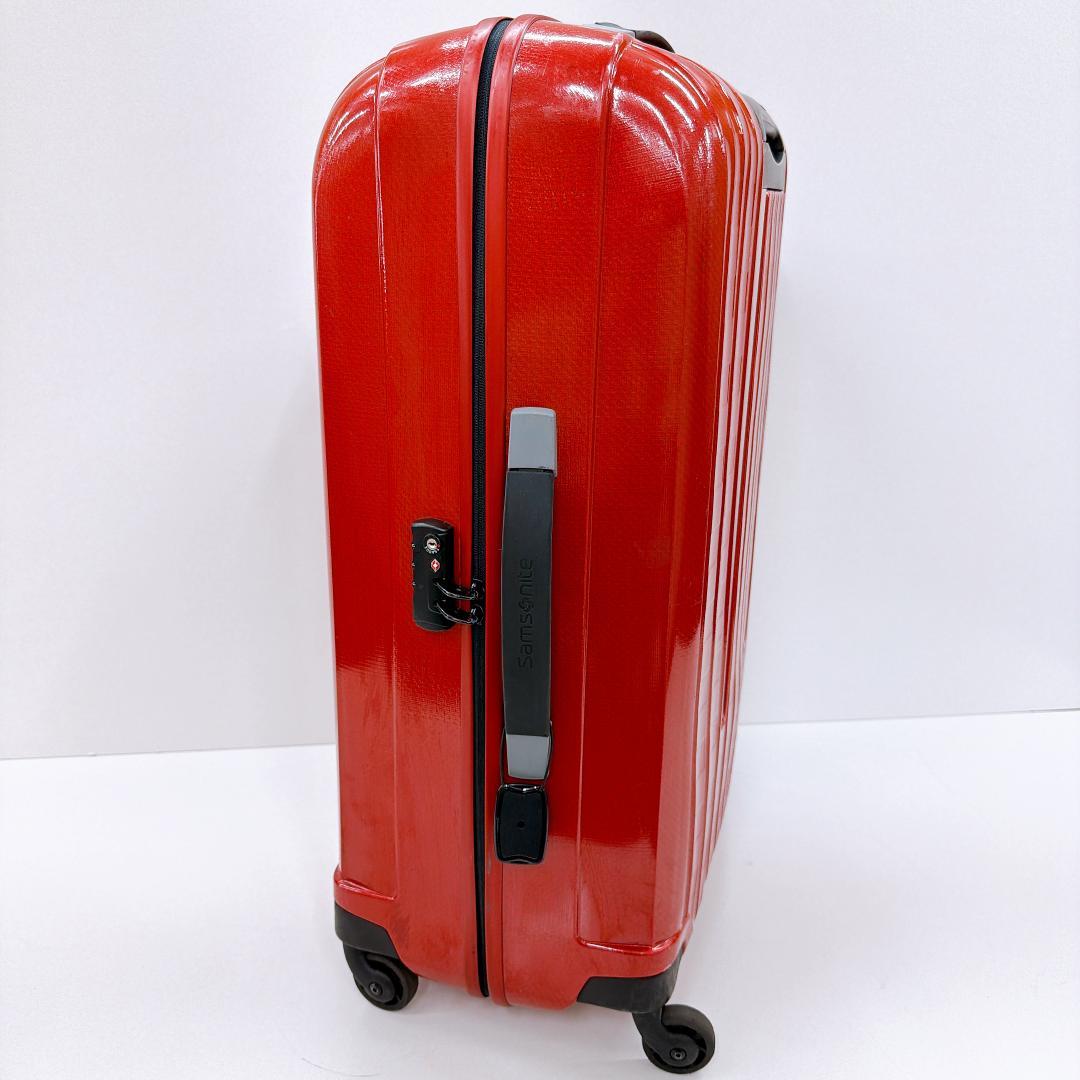 【良品】Samsonite サムソナイト スーツケース スピナー81 レッド