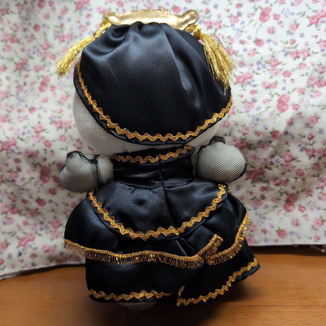 超レア品♡大人気♡夢を叶えた女性♡ハローキティぬいぐるみ黒ドレス　マリア・カラス