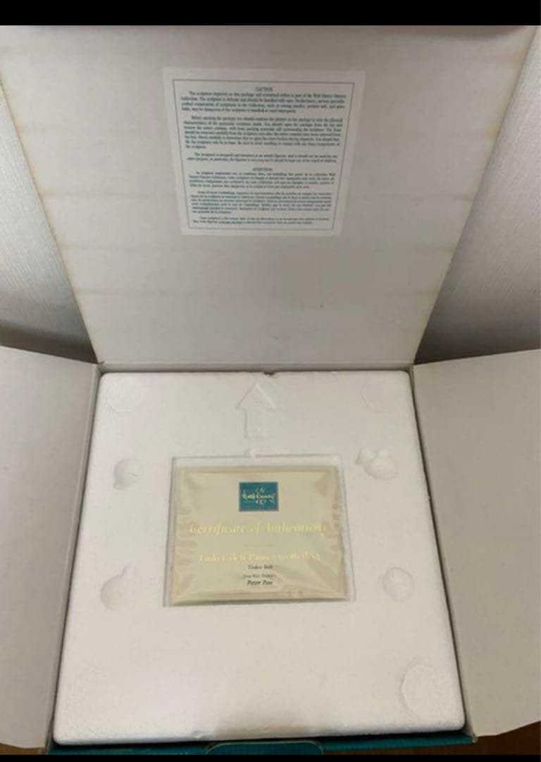 ディズニー WDCC フィギュア ピーターパン ティンカーベル