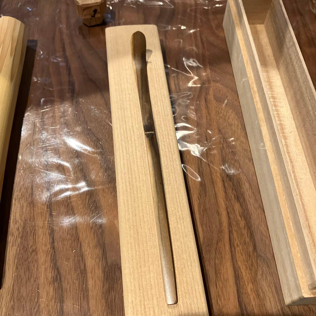 お茶道具　お茶杓　影林宗篤